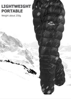 Naturehike Goose & Duck Down Pants Women Men's Winter Hiking Pants Outdoor Skiing Camping Trekking Thicken Waterproof Trousers