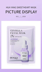 20pcs/5pcs Centella Collagen Face Mask VC Moisturizing Refreshing Sheet Masks Hyaluronic Acid  Facial Mask Skin Care Products