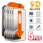 HD Screen Protector For Samsung A57 A17 A16 A56 5G A55 A36 A35 A26 A24 A15 A14 A13 A12 A71 A72 A73 Dust Free Easy Install Glass