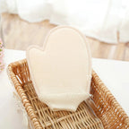 2-in-1 Body Scrub Shower Glove, 1 Piece Natural Cotton Linen Gentle Exfoliating Scrubber With Mesh Texture For Home Spa