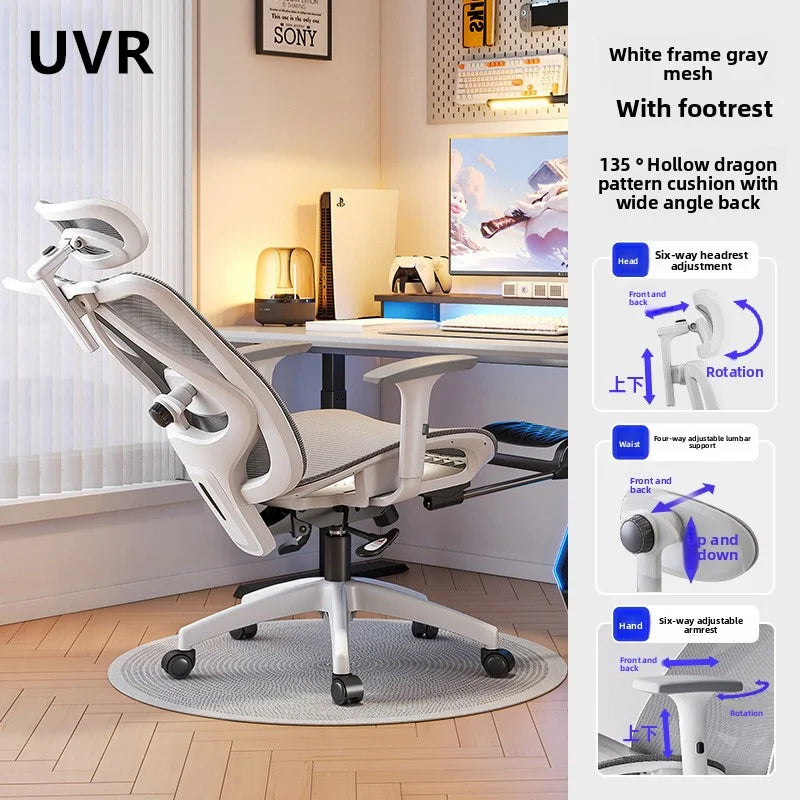 UVR Gaming Computer Chair Ergonomic Design Furniture Field Adjustable Swivel Chair Mesh Office Chair Home Athletics Chair Main image