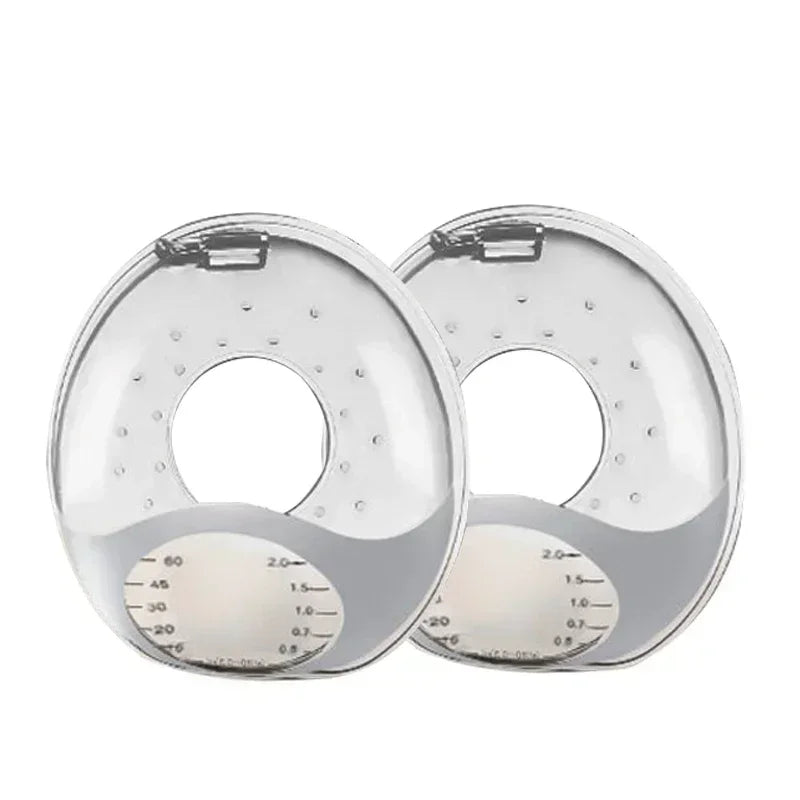 Silicone Mother's Milk Collector With Scale Wearable Anti Spill Breast Pads Nipple Pain Protector Maternity Breastfeeding