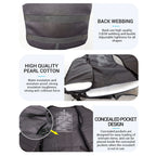 Neoprene Life Jacket for Adult Children New Water Sport Buoyancy Jacket Life Vest Swimming Boating Skiing Driving Vest Drifting