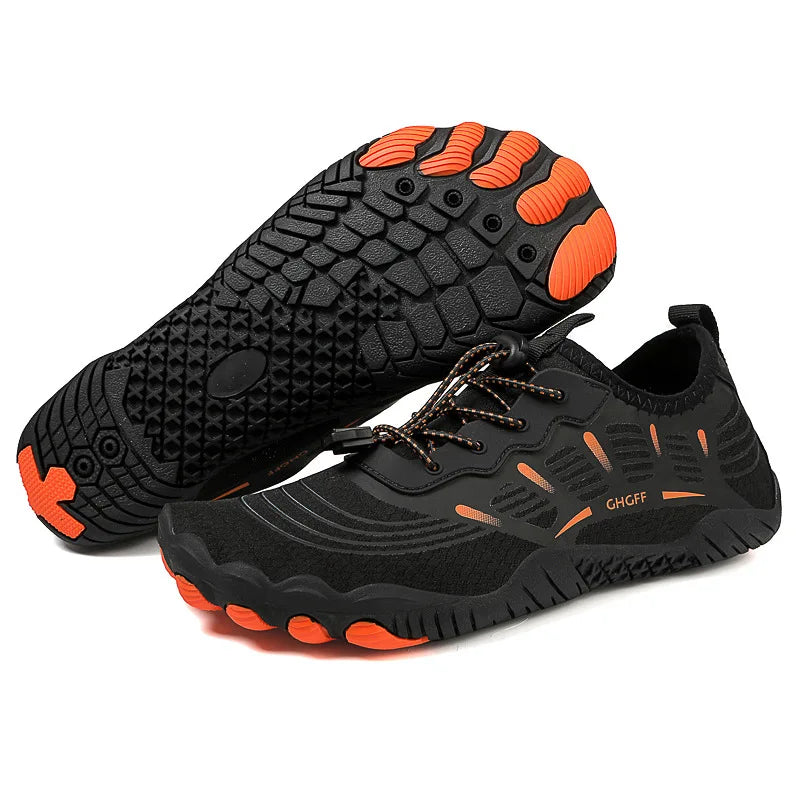 Unisex Quick Dry Water Shoes, Anti-Slip Beach Swimming Aqua Socks, Lightweight Barefoot Wading Shoes for Outdoor Sports