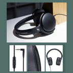 Sennheiser HD 400S Wired Headphones Over Ear HiFi Stereo Bass Noise Isolating Headset with Mic for Smartphone PC Laptop Music