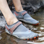 Men Women Water Shoes Quick Dry Non-Slip Five Finger Shoes Outdoor Wading Swimming Barefoot Aqua Shoes Lightweight Sneakers