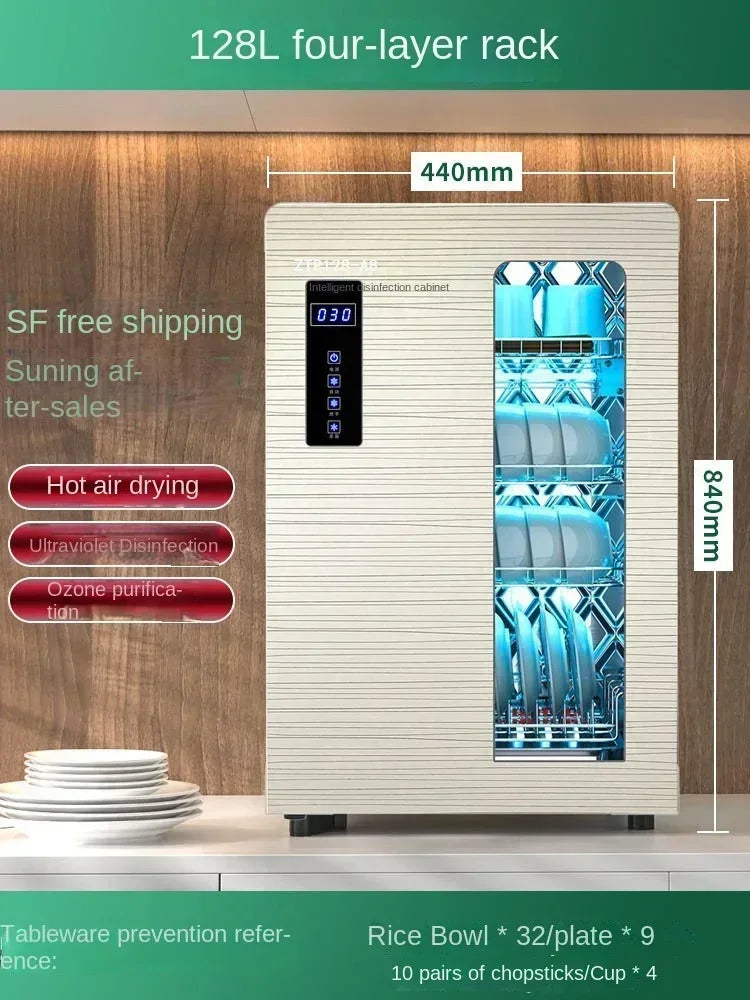 220V Good Housewife Compact UV Sterilizer - Portable High-Temp Drying Machine for Home Kitchen Use
