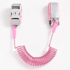Baby Safety 2M Anti Lost Traction Rope for Kids Wristband Lock and Key Safety Traction Belt for Children Travel Outdoor
