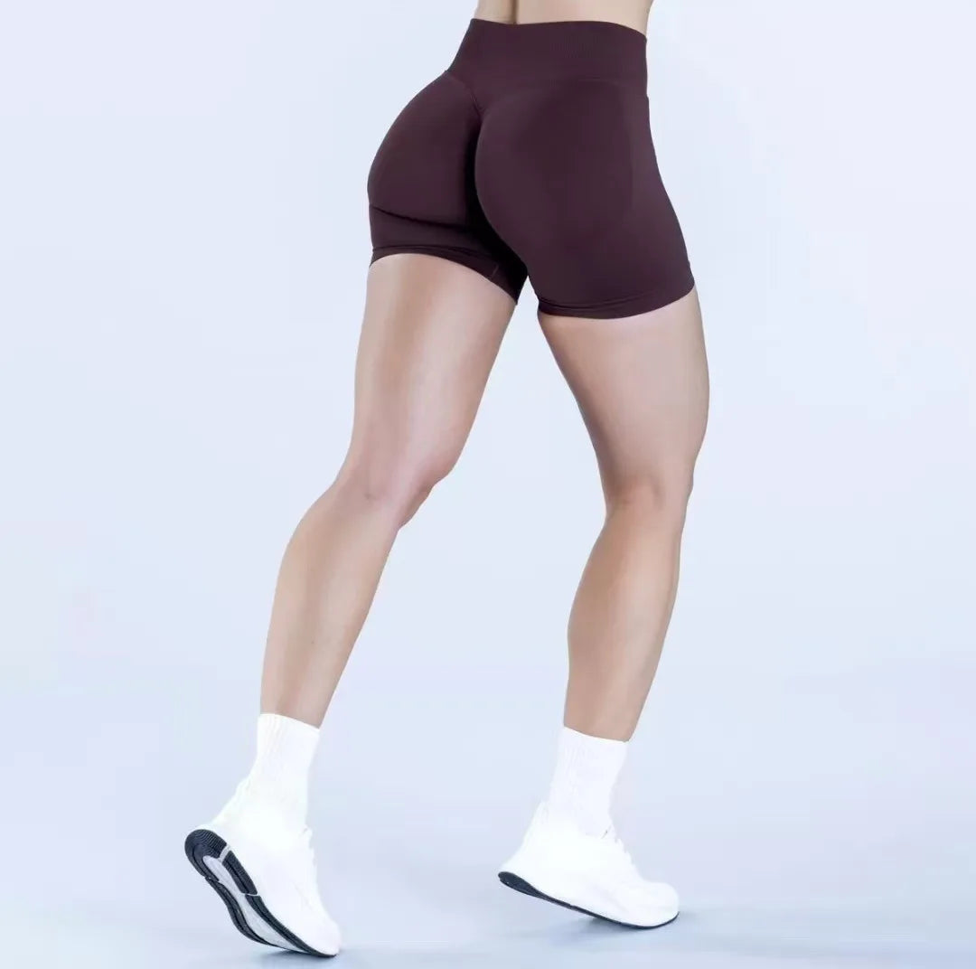 2026 NEW Running Sports Shorts Women Buttock Lift Leggings Women Cycling Slim Fit Workout Shorts High Waist Yoga Shorts