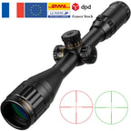 BSA 4-16x44 Tactical Scope Optic Sight Green Red Illuminated Hunting Scopes