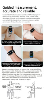 2026New Health Watch Blood Pressure Accurate Measure Smart Watches Men Uric Acid Blood Lipids waterproof Airbag Smartwatch Women