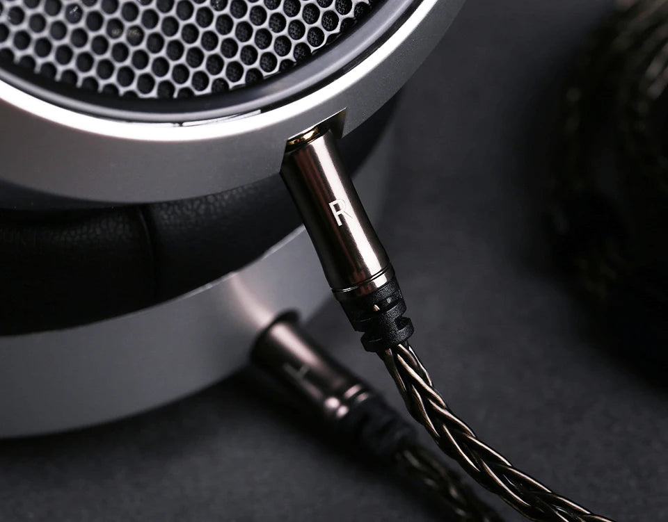 OPENHEART 16 Core Headphone Cable 1 to 2 jack dual 3.5/2.5/4.4mm/XLR Balance Cable For HIFIMAN DENON Replacement Cable 2m 3m