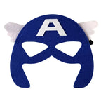 32/28/10 Pcs/Lot Superhero Mask Cosplay Christmas Halloween Kids Adult Carnival Party Props Children's Birthday Felt  Masquerade