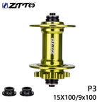ZTTO MTB 32 Holes Disc Brake Hub Front Hub 6 Bolt Boost Hub 15x110 Thru Axle 15x100 32H Maza 9x100 QR Sealed Bearings