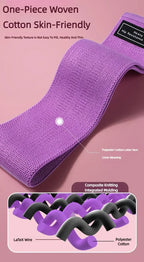 Fabric Resistance Hip Booty Bands Glute Thigh Elastic Workout Squat Circle Stretch Fitness Strips Loops Yoga Gym Equipment 3Pcs