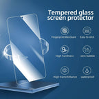 3PCS HD Tempered Glass For Samsung A17 A27 A37 A57 A16 A26 A36 A56 A55 A53 A54 A35 A25 A15 Screen Protector Samsung Galaxy S26 S25 S24 Ultra Cristal Templado S24 FE S23 S22 S21 Plus