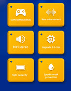 Lenovo Thinkplus TH10 TWS Stereo Headphone Low Latency With Long Endurance Gaming Bluetooth Earphones Music Headset with Mic