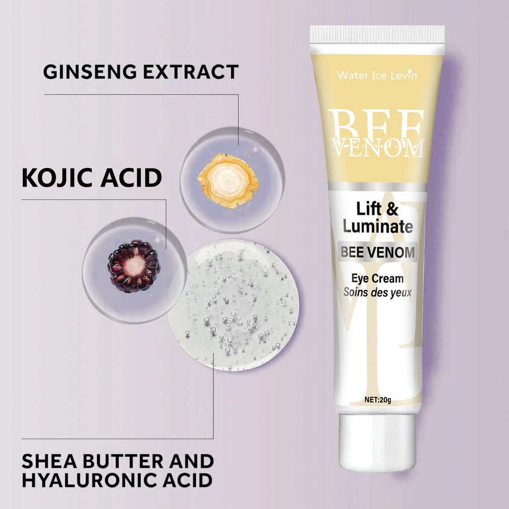 20 Grams of Hose Bee Venom Eye Cream, Eye Care, Suitable for Facial and Lip Circumference Around the Eyes, Moisturizing the Eyes, Stable the Status of the Eyes, and Clear Eyes