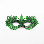 New Women Hollow Lace Face Mask Masquerade Sexy Cosplay Prom Party Props Costume Mask Nightclub Halloween Black Eye Mask