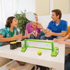 Mini Tennis Set Tennis Play Set with 2 Rackets and 1 Ball Portable Recreational Sport Equipment Indoor Outdoor Game