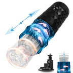 Telescopic Rotation Male Masturbator Cup Vagina 7 Thrusting Masturbation Cup Sex Toys for Men Automatic Piston Mastubator