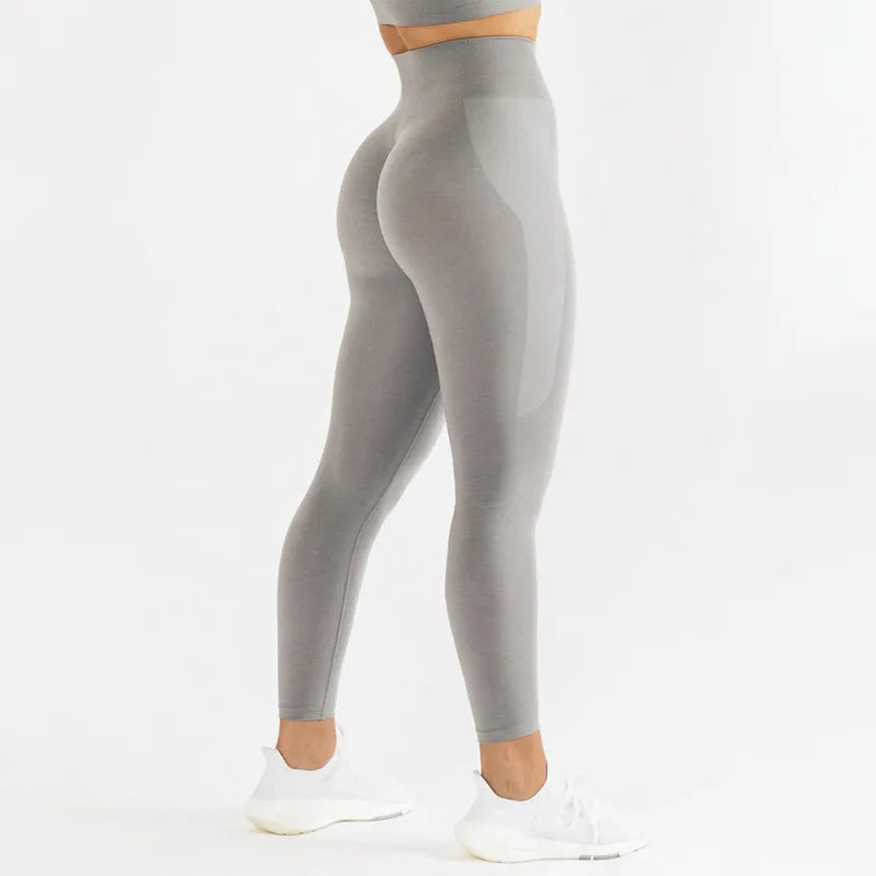 Amplify Effortless Leggings For Women Push Up Booty Legging Scrunch Butt Stretch Workout Gym Tights Fitness Seamless Yoga Pants