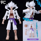 9L3D Printed Anime One Piece Naruto Demon Slayer Dummy13 Lucky T13 Movable Shapeshift Action Figures Mannequin Toys Collectors