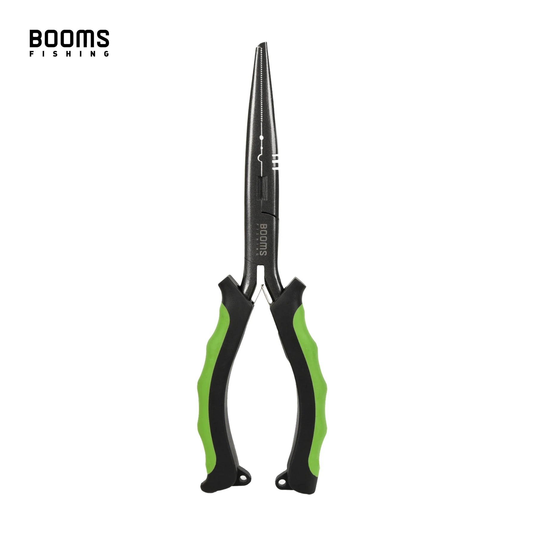 Booms Fishing F03 Multifunction Fishing Pliers Tools 23.5cm Straight Long Nose Stainless Steel Line Cutter Scissors Tools