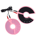 Electric Shock Nipple Clamps BDSM Bondage Labia Clip Clit/Penis Stimulator E-stim Massage Glove/Pad SM Roller Sex Toy For Couple