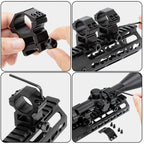 2PCS Hunting Rifle Scope Mount Ring for Dia 25.4mm 30mm 35m Tactical Scope Flashlight 11mm 20mm Picatinny Rail Mount Accessories