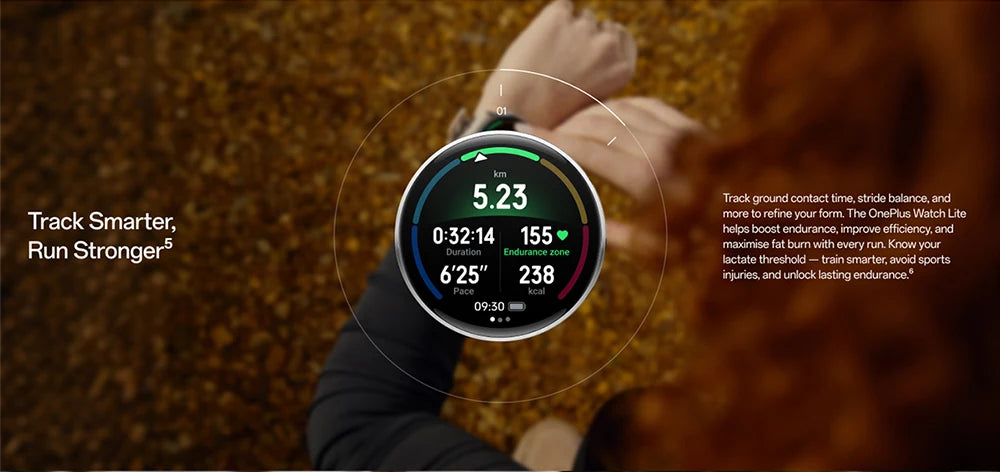 OnePlus Watch lite SmartWatch,1.46 inches Display,59g,10 Days of Reliable Power,Heart Rate,Blood Oxygen Monitorin