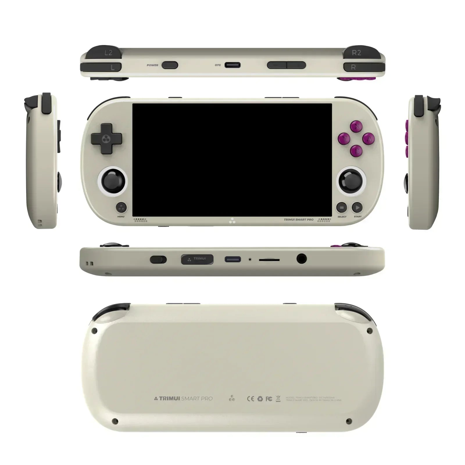 Trimui Smart Pro Handheld Game Console  4.96''IPS Screen Video Game Console Linux SystemRetro Video Game Consoles Birthday Gifts