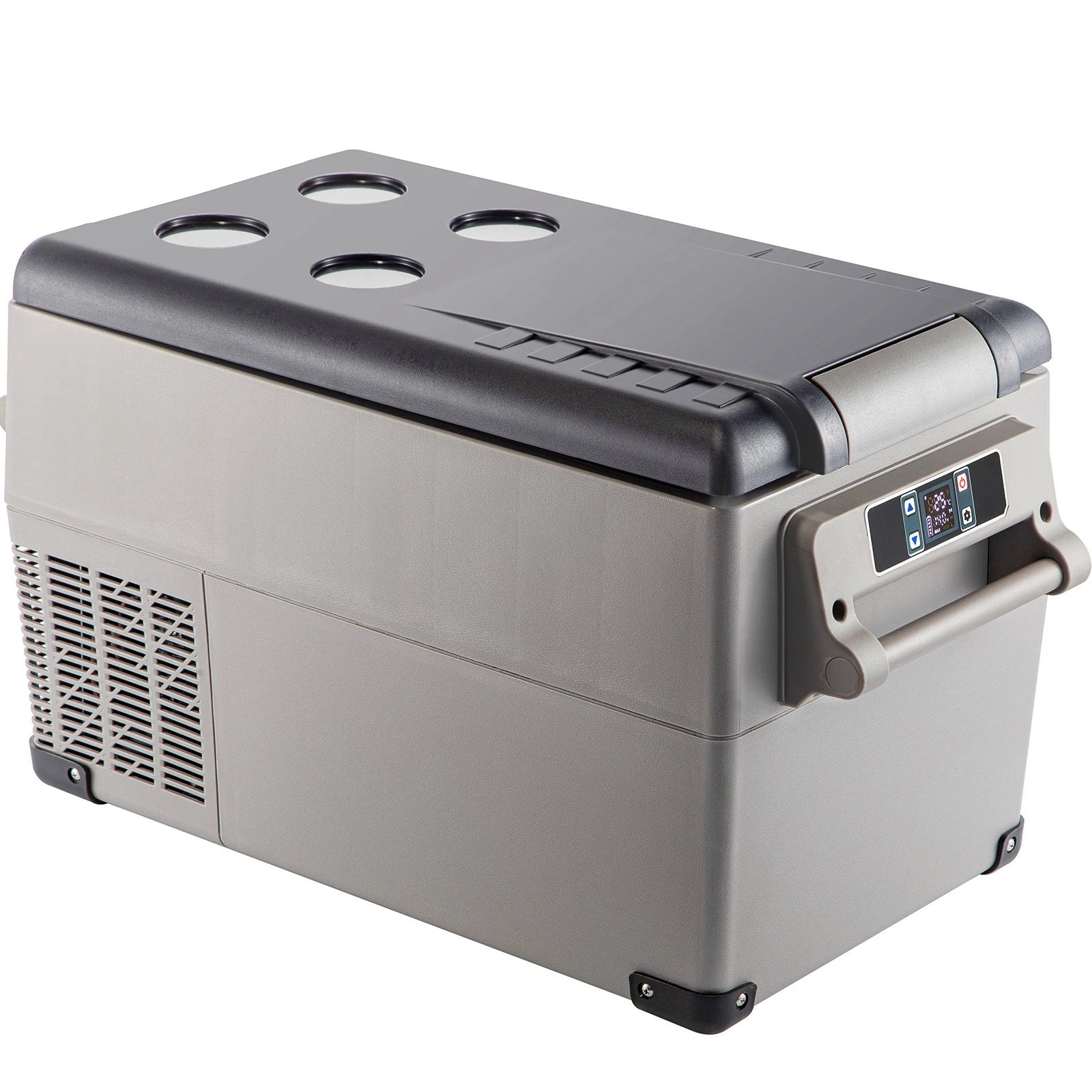 Sihao 15L-55L Portable Compressor Fridge Freezer, Mini Cooler for Outdoor Camping BBQ Picnic, Car Vehicle Refrigerator Cooler for Travel Road Trip, Electric Compressor Fridge Freezer Mini Cooler Box