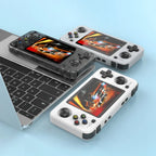 BOYHOM Green R36H Retro Video Game Console 3.5‘’ IPS Screen RK3326 3000 mAh Open Linux System Portable Player 64GB 128GB