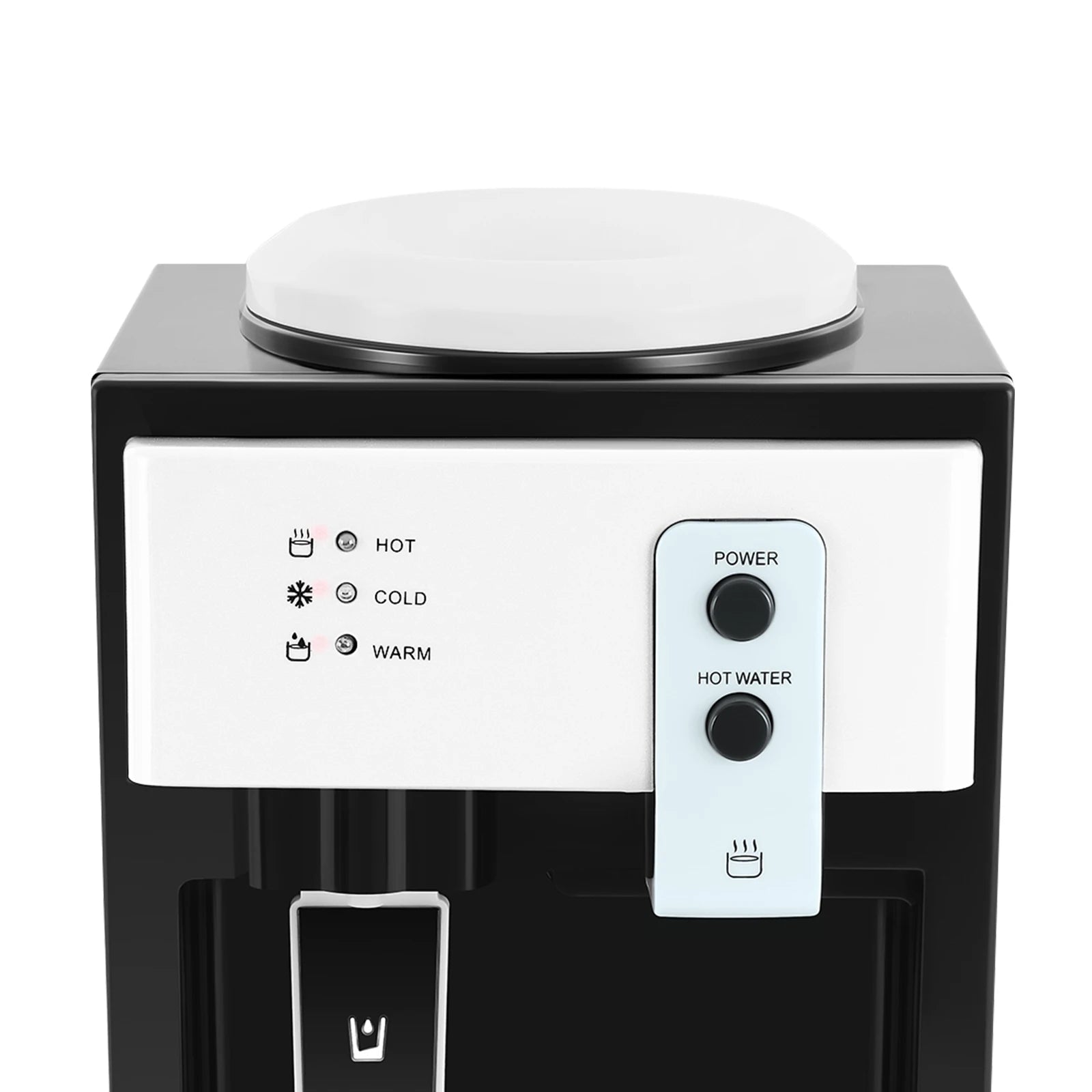 500W Electric Hot and Cold Water Cooler Dispenser 220V Countertop Water Cooler Dispenser 4.5-18.9L Water Dispensers Cooler Water