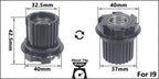 Bicycle Micro Spline Freehub MTB Road Bike Hubs Converters End Cap Adapter 11/12 Speed MS HG DT Hub Body Driver for XD DT240/350