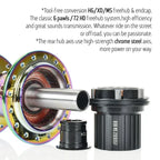 Koozer xm490 pro k7 cube Mtb hubs rear noisy hub boost 28 32 hole hub 5x141 QR 12x148mm THRU TA Bicycle Hubs HG XD MS 10 11 12s