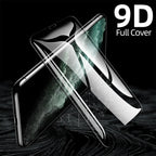 1-5PCS 9D Full Cover Tempered Glass For iPhone 17 16 15 11 12 13 14 Pro Max 16E Screen Protector For iPhone 13 Mini XR X XS Max