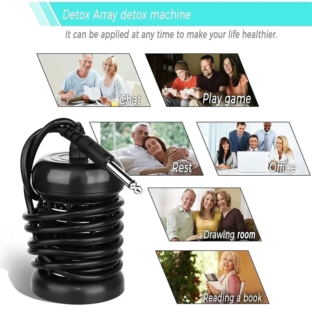 6/1PCS Ionic Detox Arrays Foot Bath Ion Head Feet Cleanse Ionic Aqua Cell Spa  Foots Massage Relief Relaxation Pressure Health