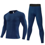 Kids' Sports Compression Set - Quick-Dry Breathable Activewear for Boys & Girls, Stretchy Running Outfit