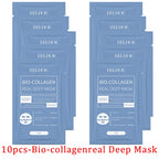 1/3/5/10pcs Bio-Collagen Real Deep Mask Soluble Collagen Sheet Mask Hydrolyzed Collagen Moisturizing Face Mask Skin Care Product