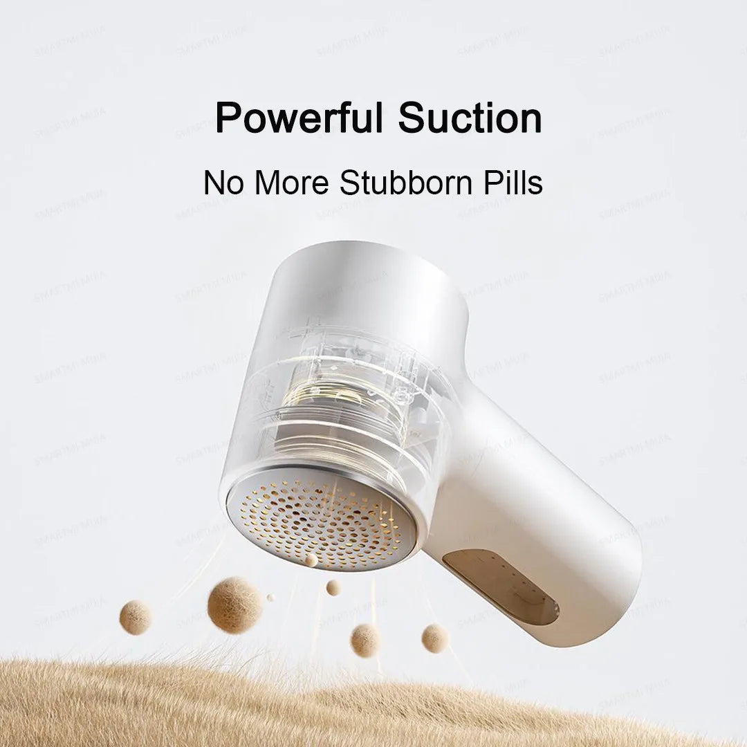 MIJIA Lint Remover 2,Fabric Shaver Clothes,180min Battery,6-Blade Strong Suction,USB Rechargeable,Fluff Pellet Removers