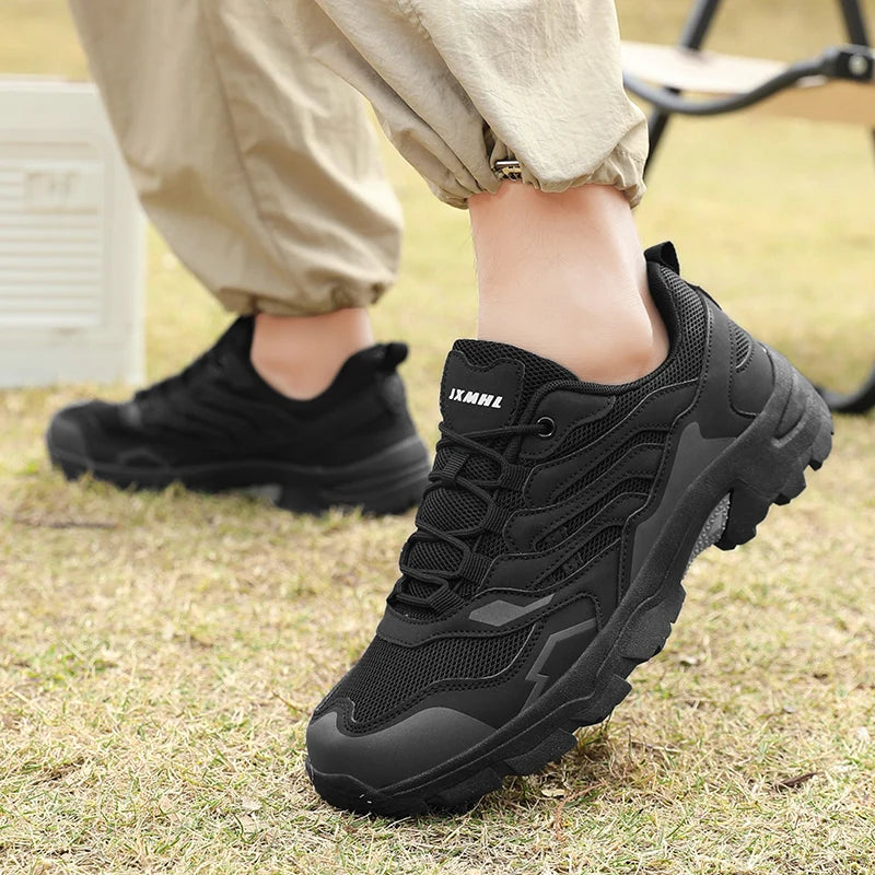Non Slip Hiking Shoes Woman Summer Outdoor Trekking Shoes Women Mesh Breathable Mountain Shoes Trail Climbing
