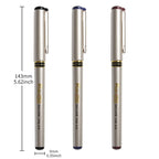Gel Pen High Capacity Black/Blue Ink 0.5mm Superior Quality Very Good Writing Gel ink Pens Office & School Neutral Pen Supplies