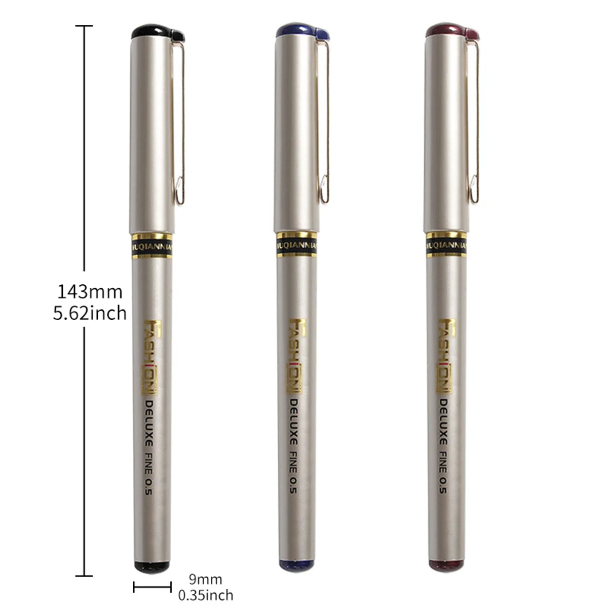Gel Pen High Capacity Black/Blue Ink 0.5mm Superior Quality Very Good Writing Gel ink Pens Office & School Neutral Pen Supplies
