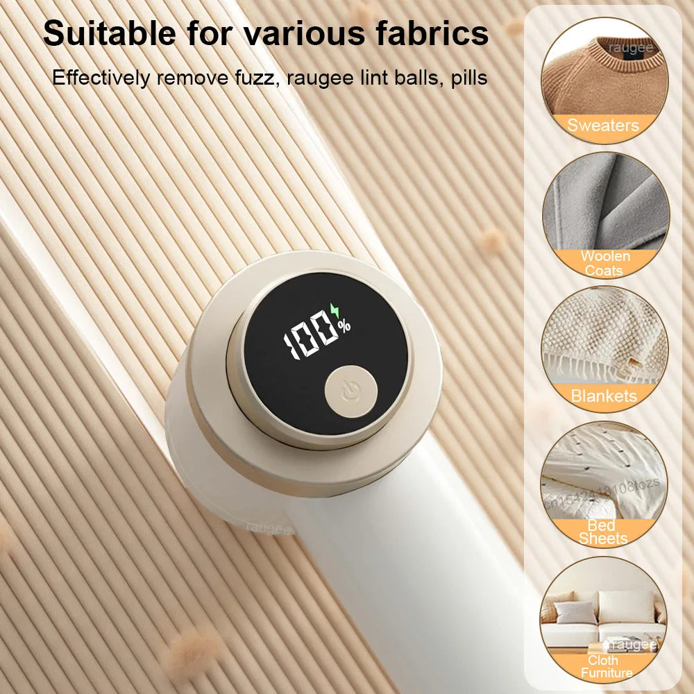 Lint Remover For Clothes USB Rechargeable Lint Shaver Professional Clothes Shaver Hair Ball Trimmer Fabric Lint Remover Fuzz