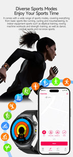 New Accurate ECG Smart Watch Blood Lipids Five Viscera Health Check Body Temperature BT Call Sports Smart Watches For Men 2026