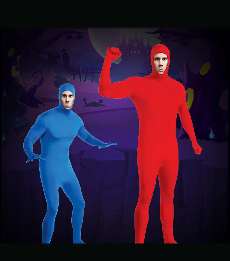 New Kid Adult Zentai Full Body Suit Second Skin Tight Spandex Nylon Bodysuit Novelty Men Women Dancing Jumpsuit Cosplay Costumes
