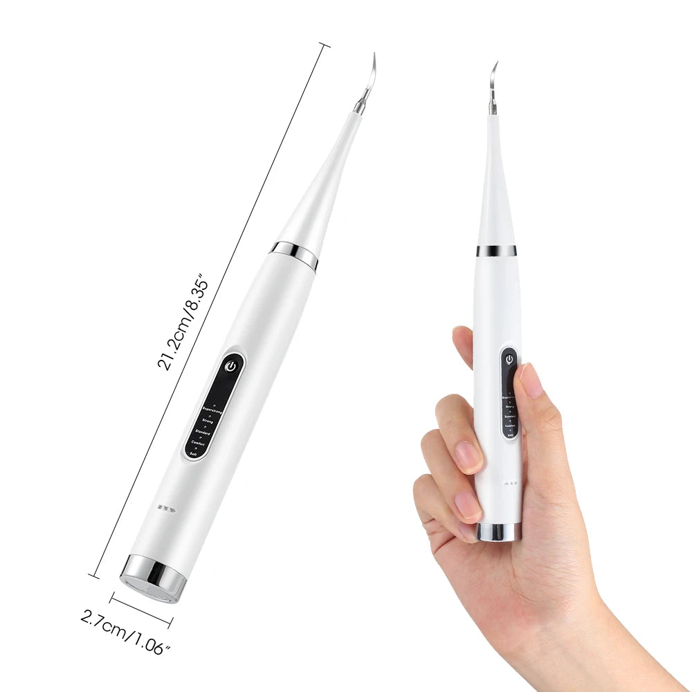 Electric Tooth Whitening Brush Sonic Toothbrush Tartar Eliminator Scraper Cleaner Dental Scaler Calculus Stone Remover Oral Care