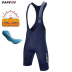 DAREVIE Cycling Bib Shorts Seamless 4.0 Italy ELASTIC-INTERFACE Pad Cycling Shorts Diamond Leg Gripper Men's Bretelelle Shorts
